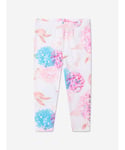 Guess Baby Girl Girls Floral Leggings in White Cotton - Size 3-6M