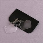 Förstoringsglas Folding Handfree Clip Clear high-tech Glasögon Lens Je 0 0