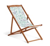 Habitat Folding Wooden Garden Deck Chair - White