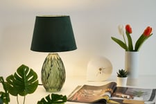 Crystal Velvet bordlampe (Grønn)