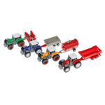 Alloy Engineering Car Tractor Toy Model Farm Vehicle Belt Boy To B