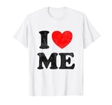 I Love Me Shirt Y2K Joke I Heart Me Love Myself Maine T-Shirt