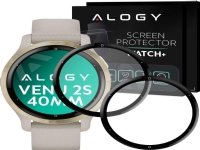 Alogy Alogy 2x Glass for smartwatch flexible 3D for Garmin Venu 2s 40mm Black universal
