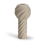 Cooee Design Twist pillar vas 34 cm Sand