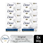 Dove Original Beauty Cream Bar with Deep Moisture for Soft & Smooth Skin, 90g