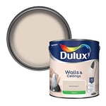 Dulux Silk Emulsion Paint For Walls And Ceilings - Natural Hessian 2.5 Litres