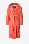 Lexington - Morgonrock med huva och passpoaler, Quinn Unisex - Orange