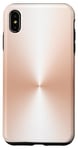 Coque pour iPhone XS Max Couleur rose poudré simple minimaliste