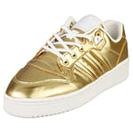 adidas Rivalry Low Mens Gold Fashion Trainers - 4.5 UK