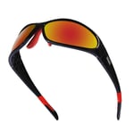 IUANUG Polarized Sports Sunglasses with UV400 Protection for Man Women Cycling Golf Running Fishing Sunglasses,B Polarized