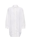 Superdry Womens Limited Edition Sdx Origami Shirt Dress - White Nylon - Size Small/Medium