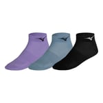 Mizuno Träningsstrumpor - 3-Pack Stl. 35-37 S för löpare, optimera din träning med komfort och stöd!