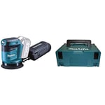 Makita DBO180Z Ponceuse Excentrique Ø 125 mm (Machine Seule) & 821550-0 - Maletin makpac tipo 2