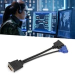 Female Dual Computer Monitor Extension Cable Adapter DMS 59 Pin To DVI24+5/V XD