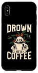 iPhone XS Max Funny Skeleton Coffee Brewer Barista Case