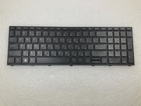 For HP ProBook 450 G5 455 G5 L01028-BD1 Ukrainian Ukraine Keyboard NEW