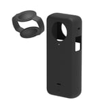 3X(Silicone Case for Insta 360 X3 Panoramic Action Camera Dustproof Silicone  Ca