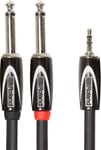 Roland Adapter Kable 3,5mm Jack Stereo för 2 x 6.3 mm Jack mono