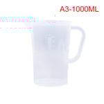 Måttkanna i plast Tjockt handtag Cover Kitchen Co A3-1000ML