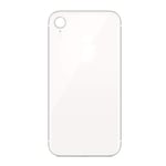 iPhone XR Batteriluke - Bakside Glass - Hvit