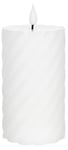 NORTHLIGHT Blockljus med timer, vitt