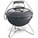 Barbecue à charbon portable Smokey Joe Premium - WEBER - Ø37 cm - Acier chromé - Bleu