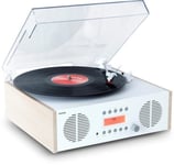 ION Digital LP 4-in-1 Retro Music Center Turntable AM/FM/USB Convert to MP3