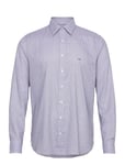 Michael Kors Modern Check Slim Shirt Blå