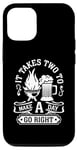 iPhone 15 It takes two - Men Barbeque Grill Master Grilling Case