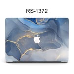 Convient pour étui de protection pour ordinateur portable Apple AirPro housse de protection pour macbook couleur marbre boîtier d'ordinateur-RS-1372- 2019Pro16 (A2141)
